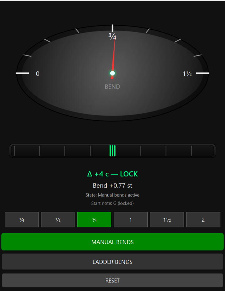 Manual mode zoom dial